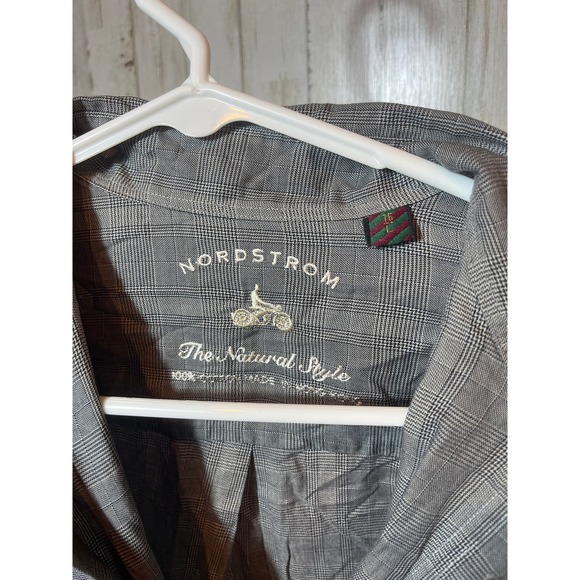 Nordstrom Mens Long Sleeve Button Down The National Style Large - Picture 3 of 3